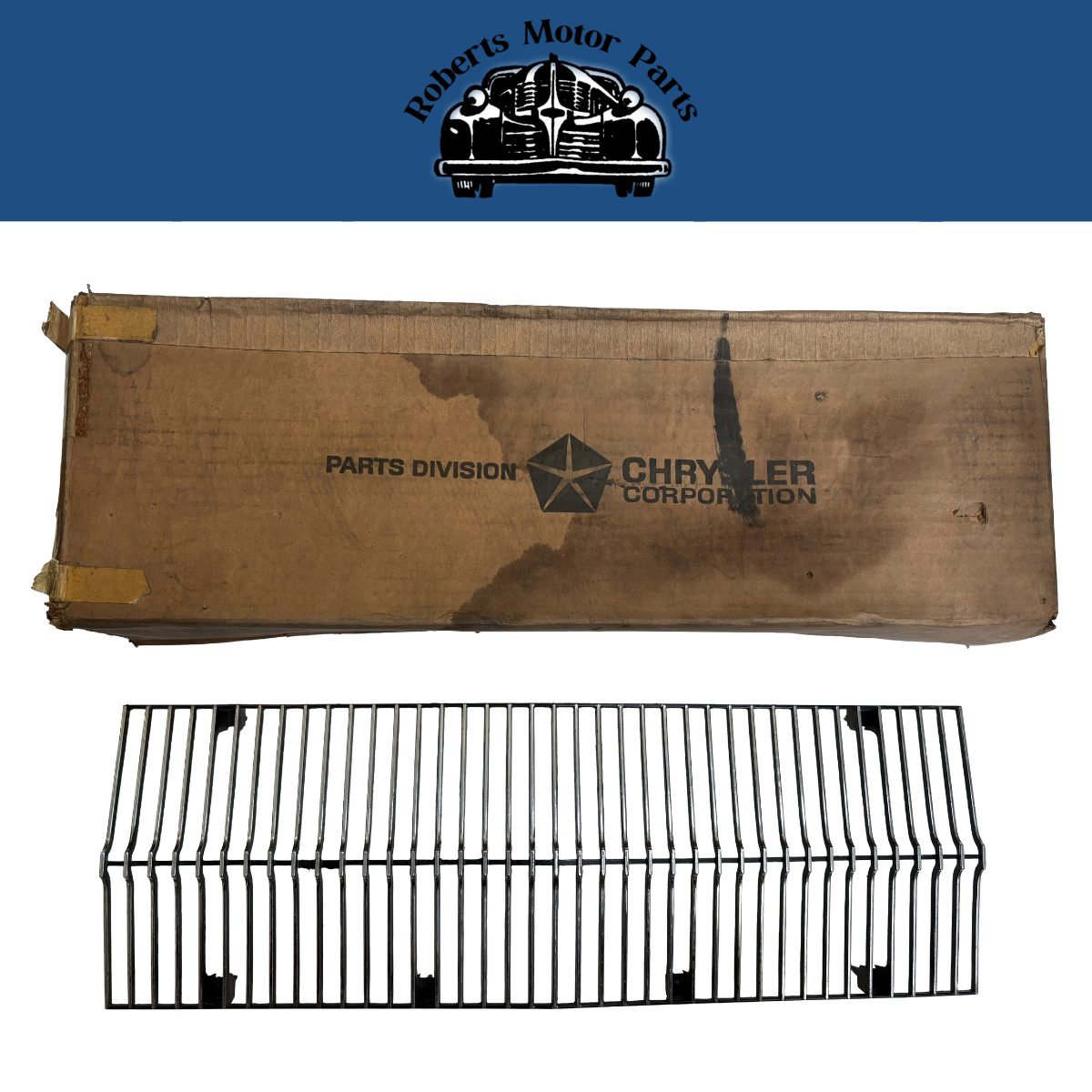 New Old Stock Center Grille For 1967 Dodge Polara Models Mopar #2582502