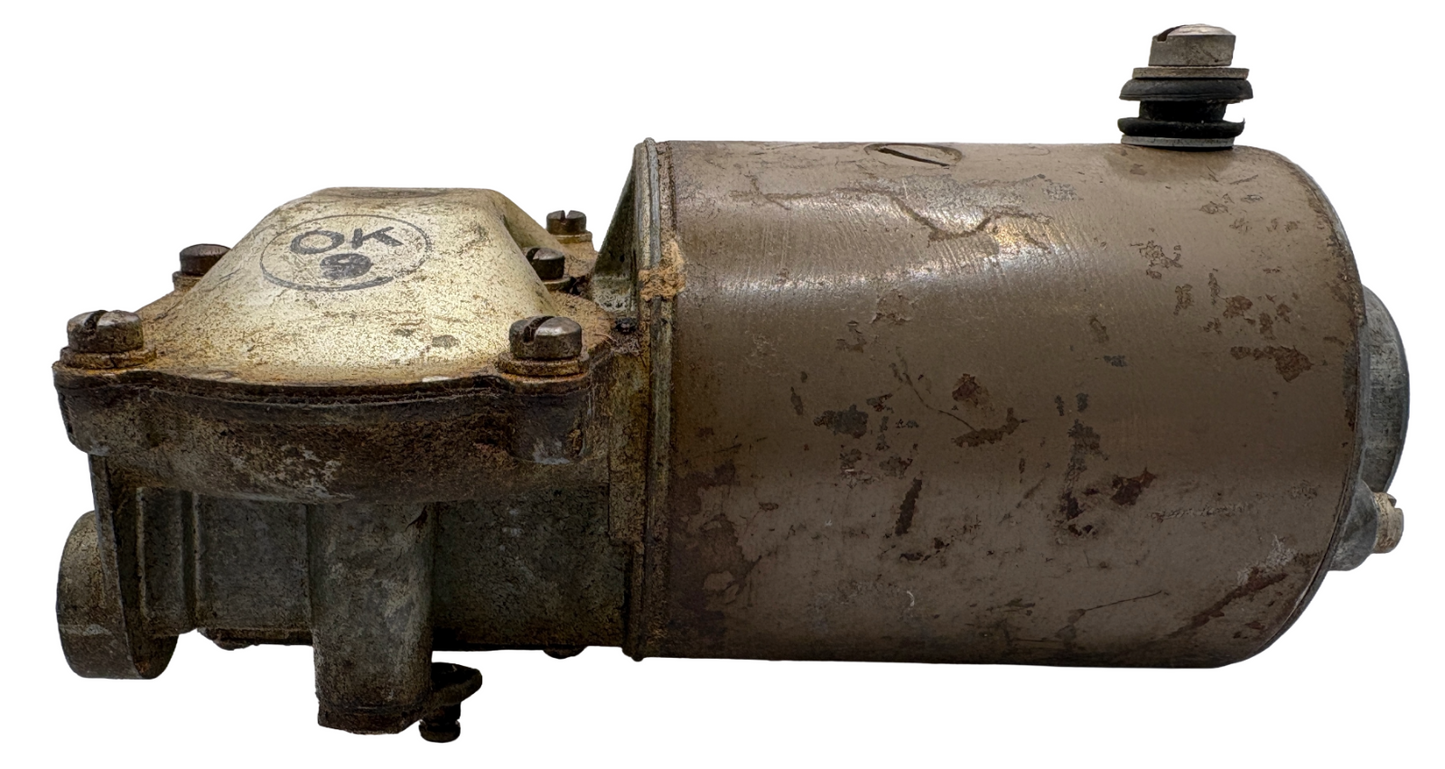 New Old Stock 6V Windshield Wiper Motor For 1940 Chrysler DeSoto Dodge #EWB-4001