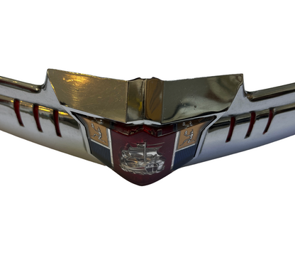 New Old Stock Hood Base & Medallion for 1949 Plymouth #1299361 & #1299362