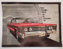 Original 1967 Chrysler "Take Charge... Move up to Chrysler '67" 81-005-7033
