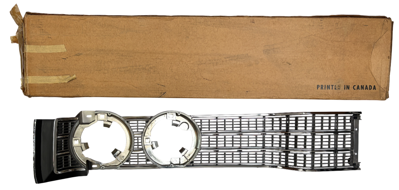 New Old Stock Left Grille Half For 1969 Chrysler New Yorker Mopar #2898182