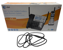 Used AT&T SynJ 4-Line Corded/Cordless Small Business Phone System #650530022753