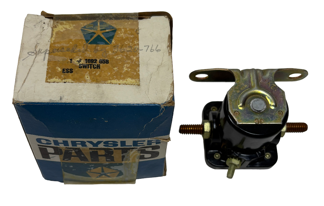 New Old Stock Starter Solenoid Switch for 1956-61 Mopar Manual Models #1692658