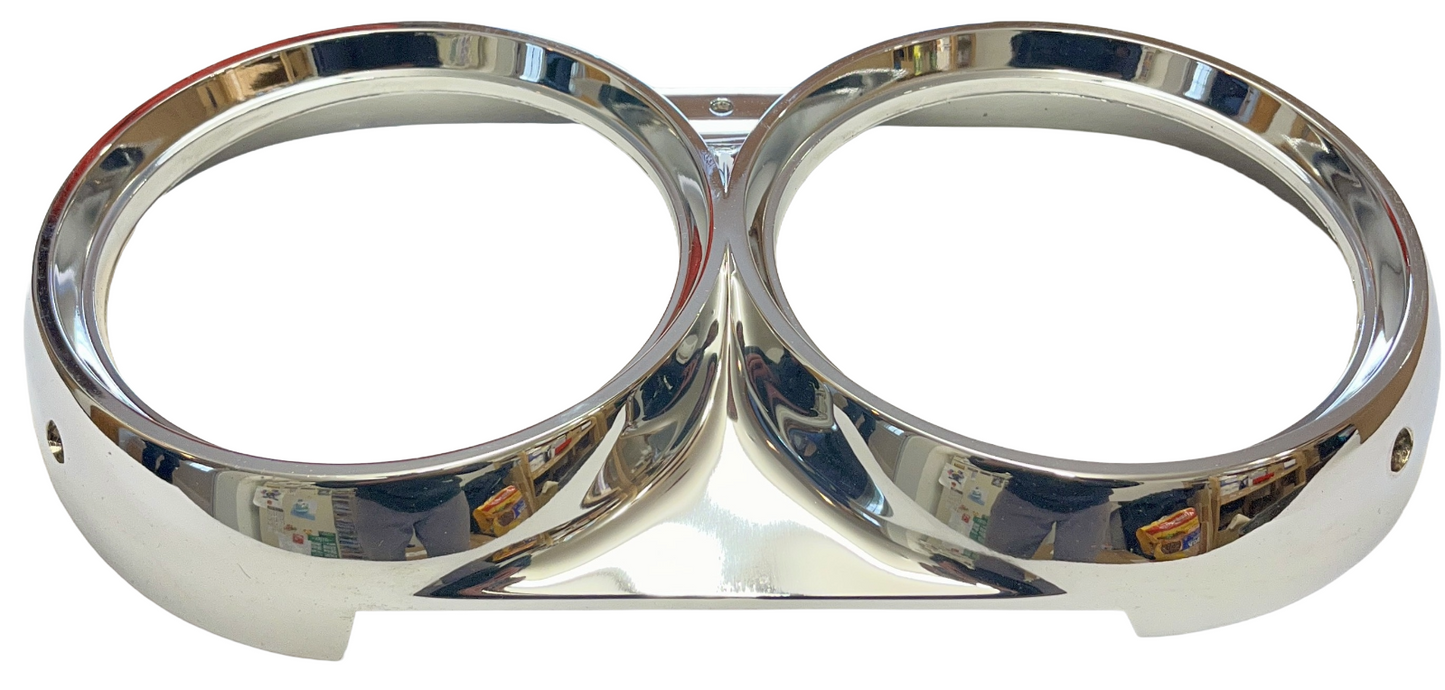New Old Stock Left Dual Headlight Bezel For 1960 Chrysler Models Mopar #1863753