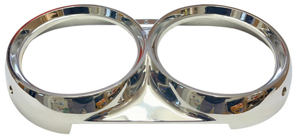 New Old Stock Left Dual Headlight Bezel For 1960 Chrysler Models Mopar #1863753
