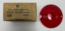 New Old Reproduction Stock Tail Lens for 1954-61 Truck Models Mopar #1502641