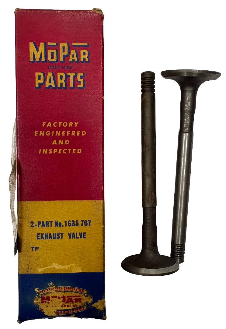 New Old Stock Exhaust Valve for 1952-55 Models Mopar #1635767