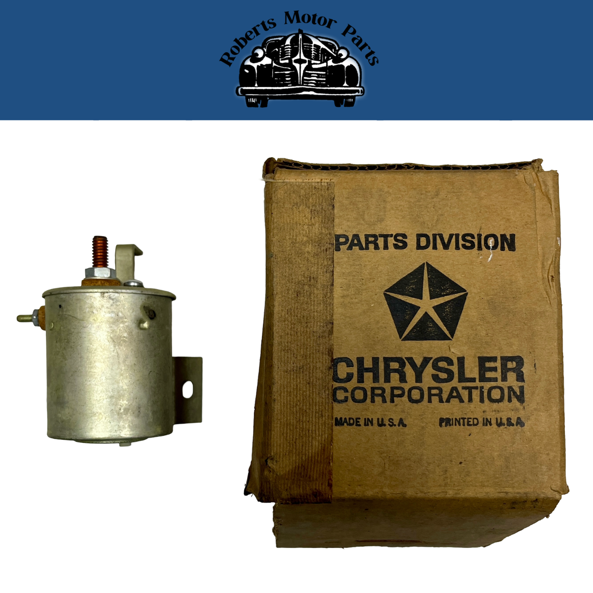 New Old Stock Starter Solenoid For 1961-1973 Plymouth Dodge Chrysler #2642964
