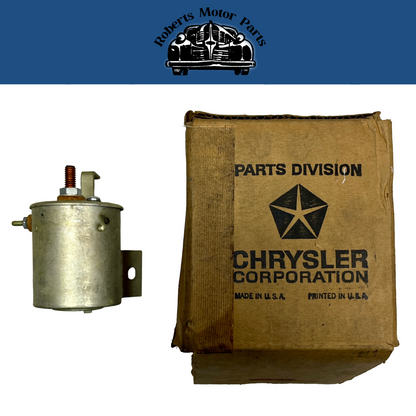 New Old Stock Starter Solenoid For 1961-1973 Plymouth Dodge Chrysler #2642964