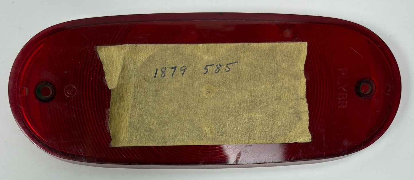 New Old Stock Tail Light Lens for 1959 Plymouth Station Wagon Models #1879585