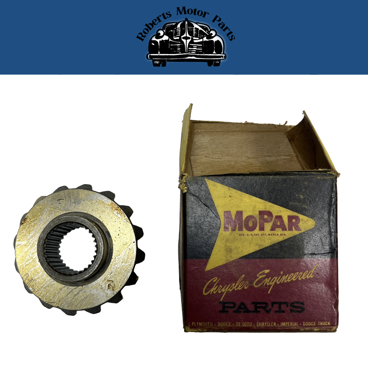 New Old Stock Differential Side Gear For 1957-1963 Mopar 8 3/4 Rear End #2070148