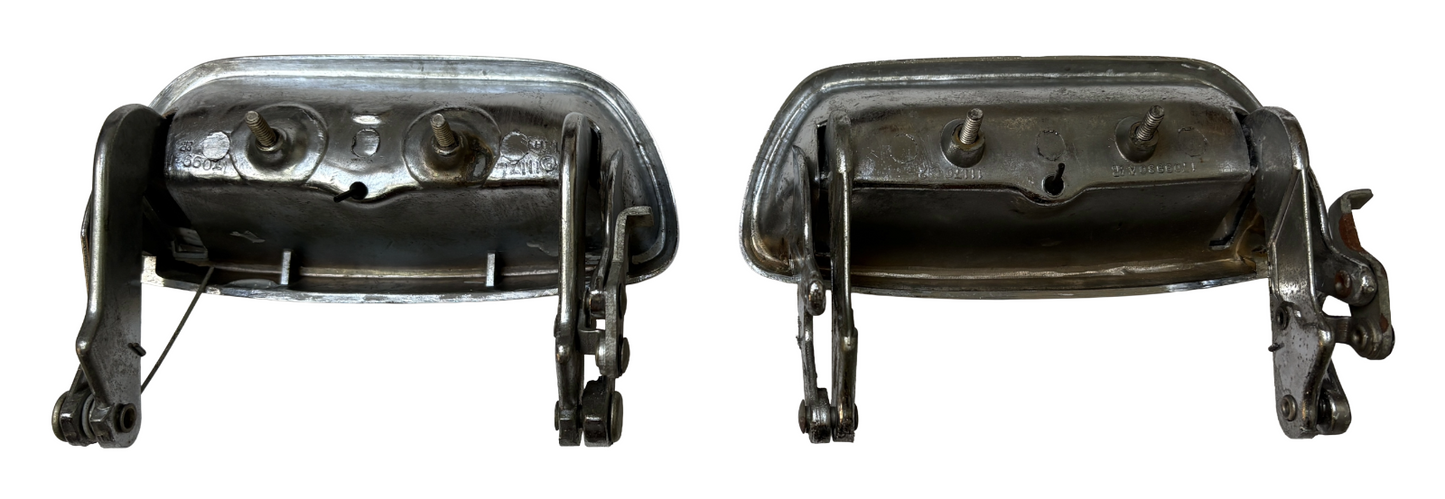 New Old Stock Rear Door Handle Pair For 1957-1959 Mopar #1709930 & 1709931