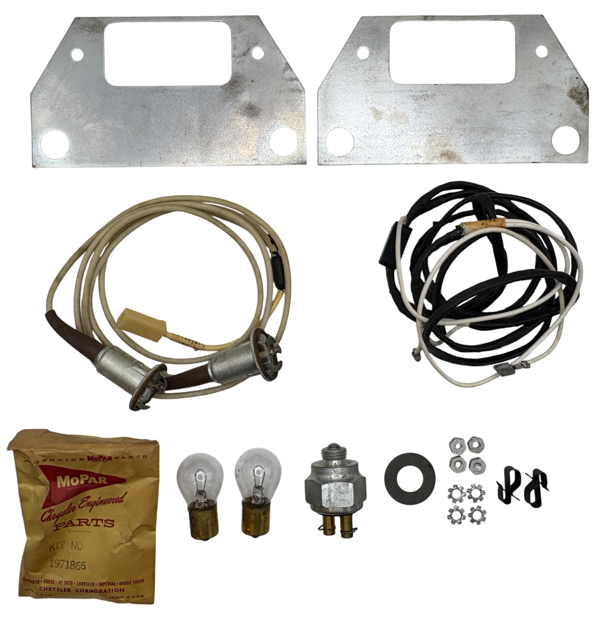 New Old Stock Backup Light Package for 1958 Plymouth Suburban Models #1971866