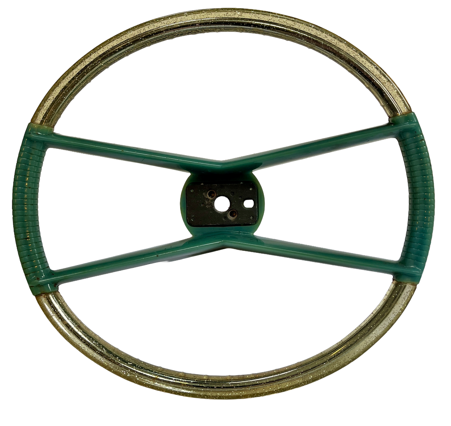 NOS Steering Wheel & Horn Bar for 1960 Plymouth Models #2122645 & #1946552