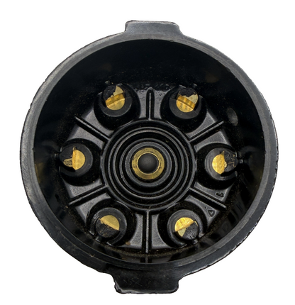 New Old Stock Autolite 6 Cylinder Distributor Cap For 1933-1949 Models #643687