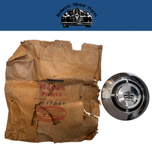 New Old Stock Hub Cap Silver & Black Emblem For All 1955 Dodge Models #1559664