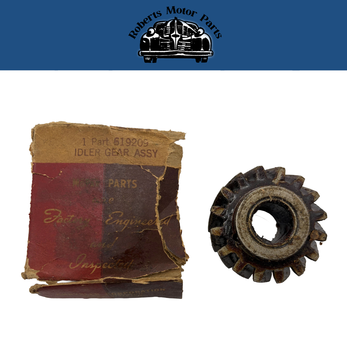New Old Stock Trans Reverse Idler Gear For 1933-1934 Mopar 6 Cylinder #619209