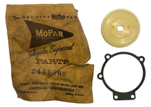 New Old Stock Single Speed Wiper Motor Gear & Gasket for 1963-65 Models #2448608