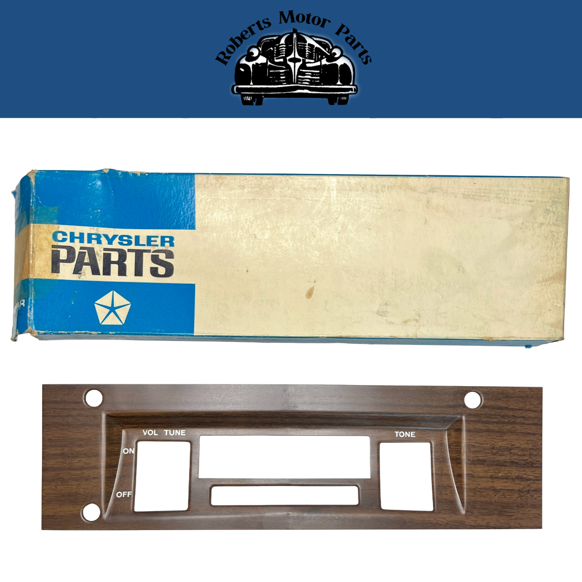 New Old Stock Radio Dash Panel for 1969 Charger Coronet Road Runner GTX #2927979