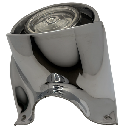 New Old Stock Left Back Up Light Housing w/Lens For 1956 Plymouth Mopar #1648912