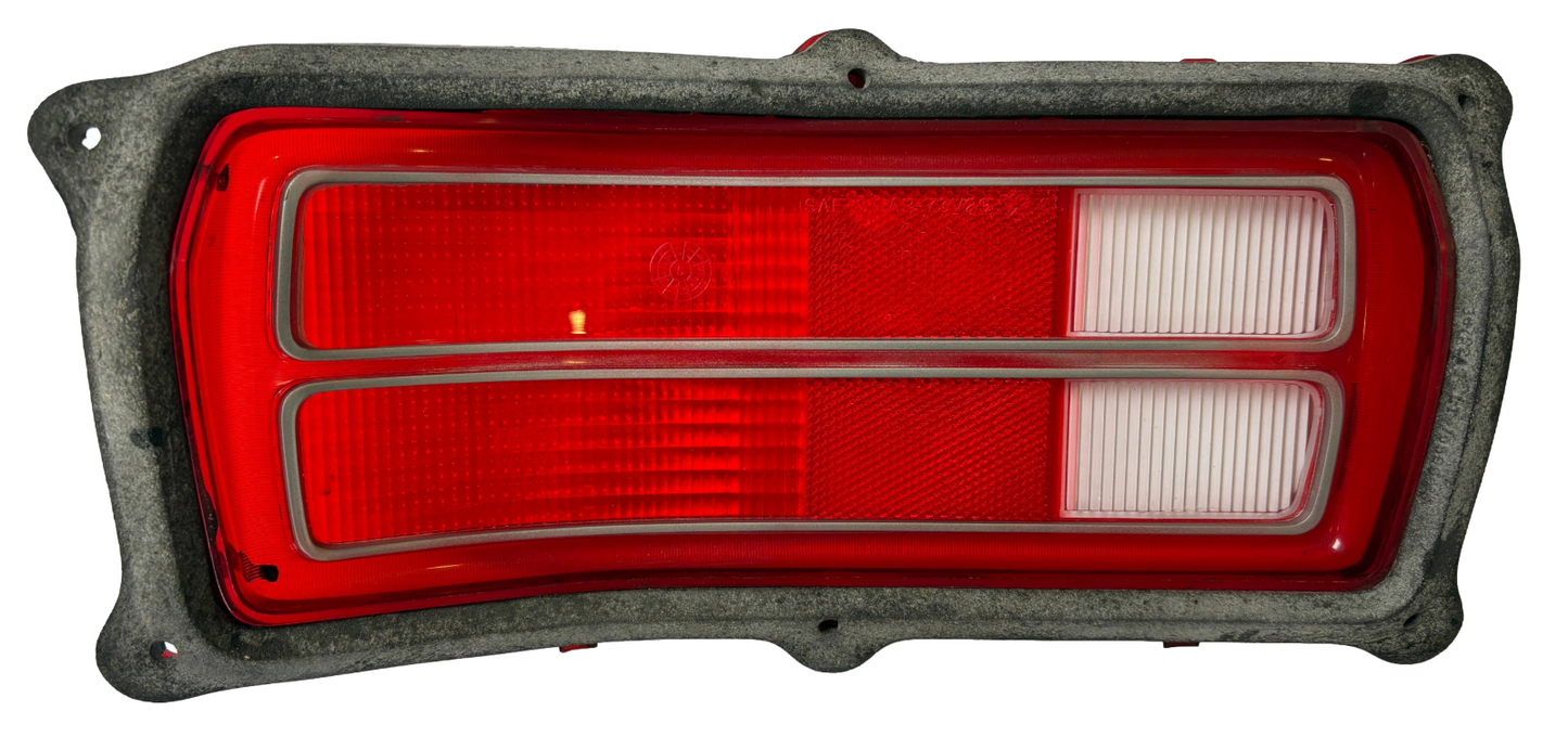New Old Stock Left Tail Lamp Lens For 1973-76 Plymouth Duster Fastback #3679247