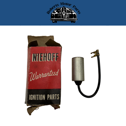 New Old Reproduction Stock Niehoff Ignition Condenser 1956-1974 GM Mopar #DR-24