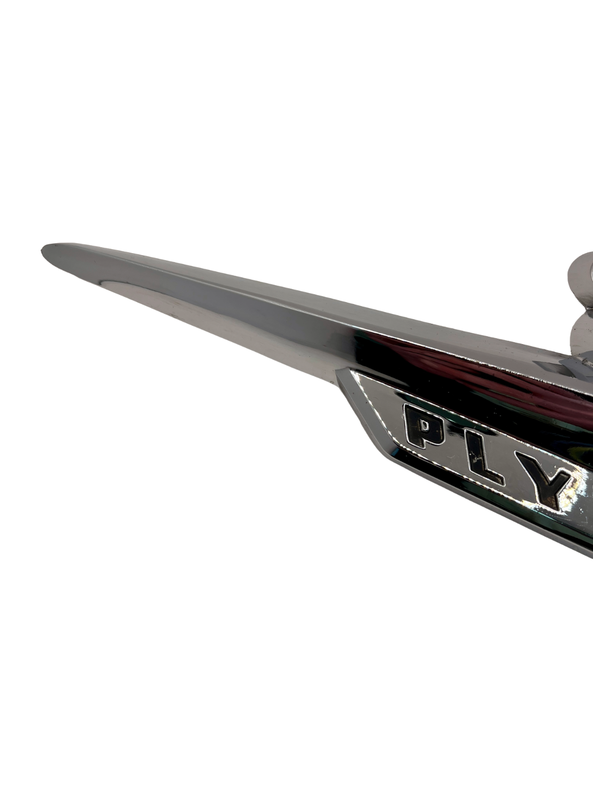 New Old Stock Hood Ornament for 1955 Plymouth V8 Models Mopar #1599554