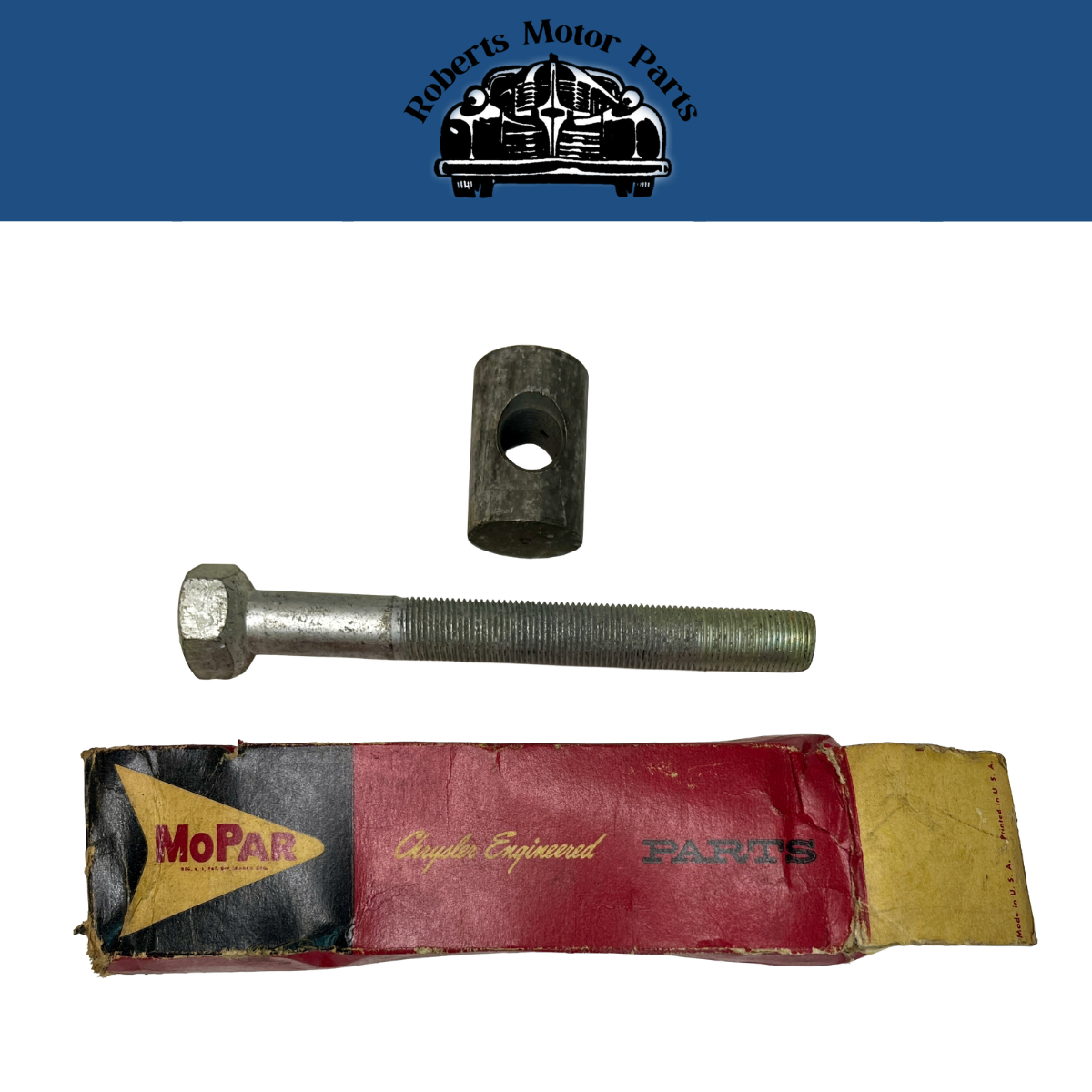 New Old Stock Torsion Bar Bolt & Swivel Package For 1960 Plymouth Mopar #2196772