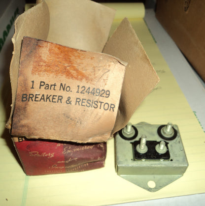 Chrysler Dodge Desoto Transmission Circut Breaker and Resistor 1949 to 1954