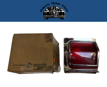 New Old Stock Rear Right Tail Light Lamp For 1965 Plymouth Sport Fury #2483366