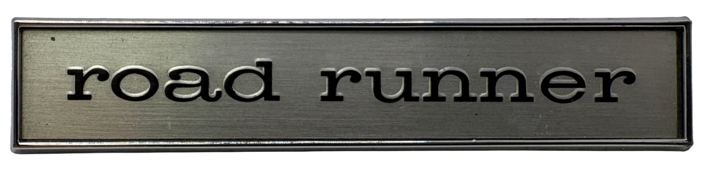 New Old Stock Road Runner Emblem for 1960s Plymouth #2785863