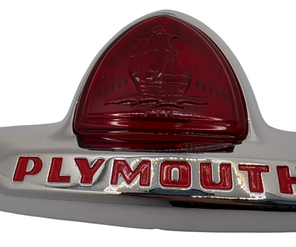 New Old Stock Stop Light Housing & Lens For 1946-49 Plymouth #1148895 & 1148877