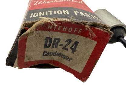 New Old Reproduction Stock Niehoff Ignition Condenser 1956-1974 GM Mopar #DR-24