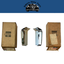 NOS Front Bumper Closure Ends for 1972 Imperial Models #3464754 & #3464755