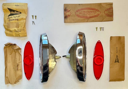 New Old Stock Tail lamp Assy for 1960-1961 Plymouth Valiants #2084647 & #2084648