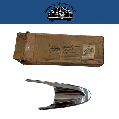 New Old Stock Lower Rear Quarter Panel moulding for 1959 Desoto Models #1860787