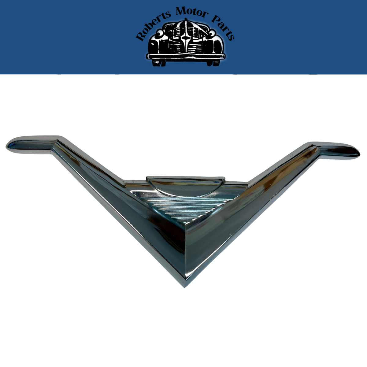 New Old Stock Deck Lid Ornament for 1952 Chrysler & Desoto Models #1475965