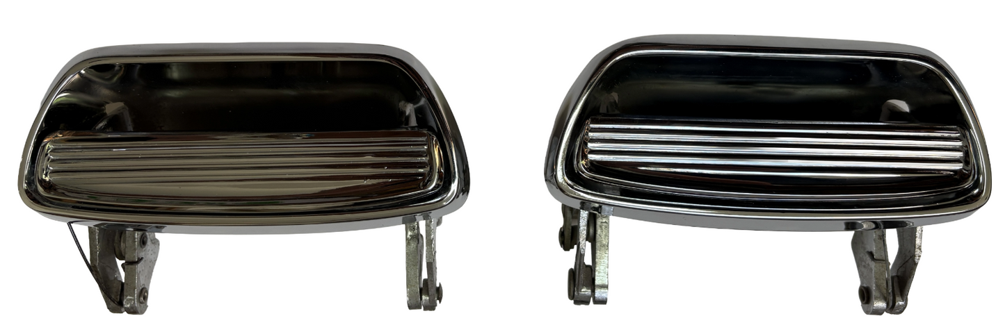 New Old Stock Rear Door Handle Pair For 1957-1959 Mopar #1709930 & 1709931