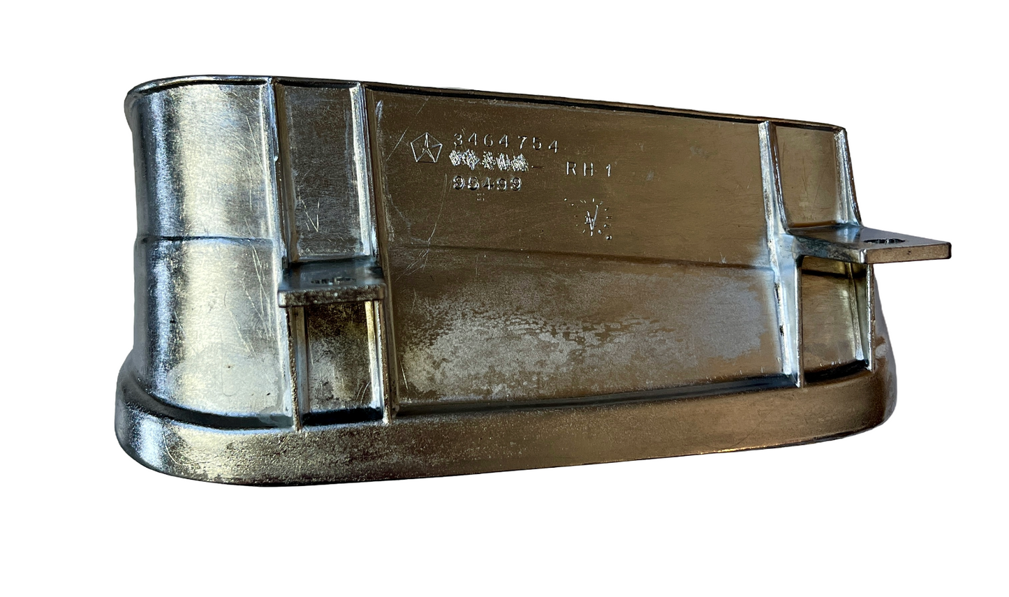 NOS Front Bumper Closure Ends for 1972 Imperial Models #3464754 & #3464755