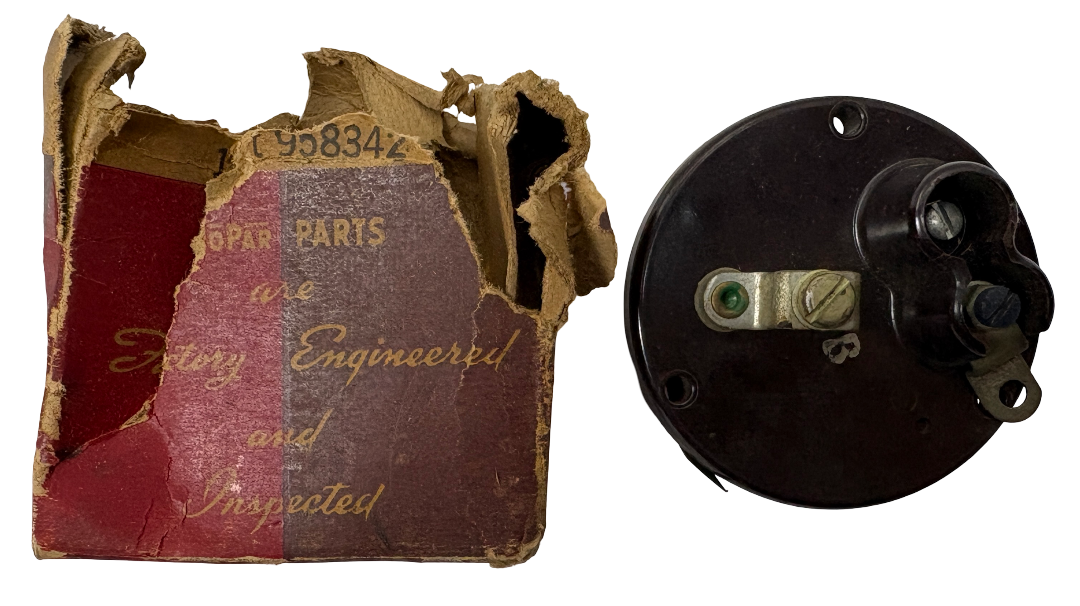 New Old Stock Kick Down Solenoid Switch for 1941 Chrysler & DeSoto Mopar #958342