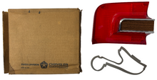 New Old Stock Left Taillight Lens w/ Gasket for 1968 Plymouth Fury III #2809159