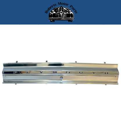 New Old Stock Deck Lid Finish Panel for 1965 Plymouth Fury III Models #2573828