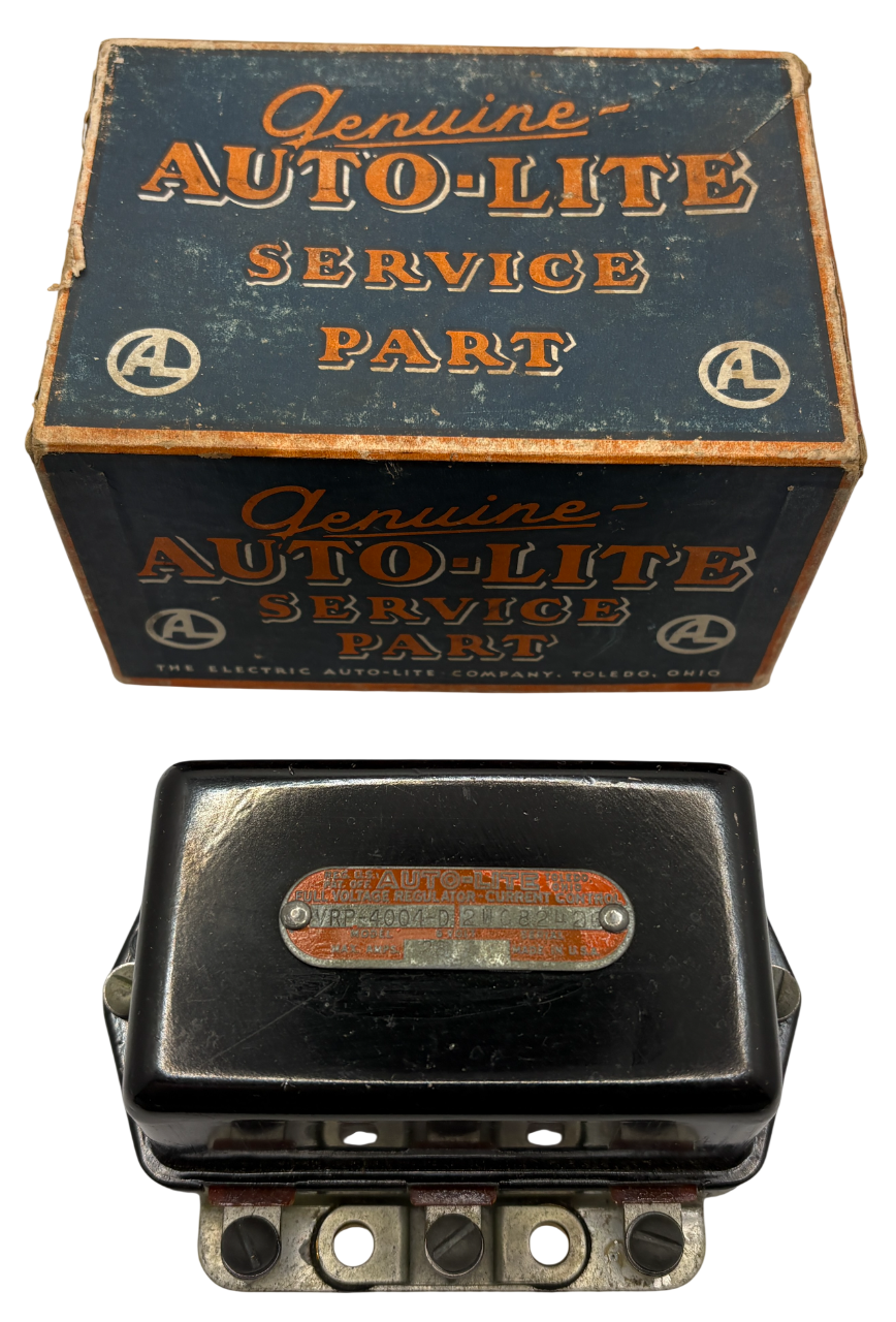 New Old Stock Autolite Voltage Regulator for 1939 Studebaker #VRP-4004D