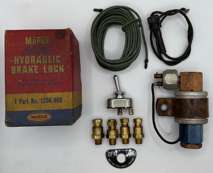 New Old Stock Electric Hydraulic Brake Lock Package for 1940-59 Models #1266969