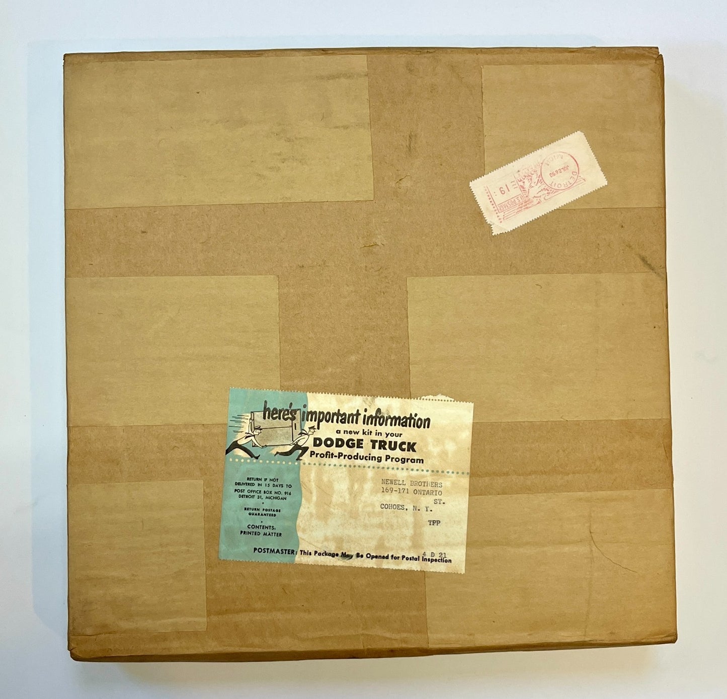 New Old Stock Sales Training Program Records for Trucks by Ross Roy & Chrysler