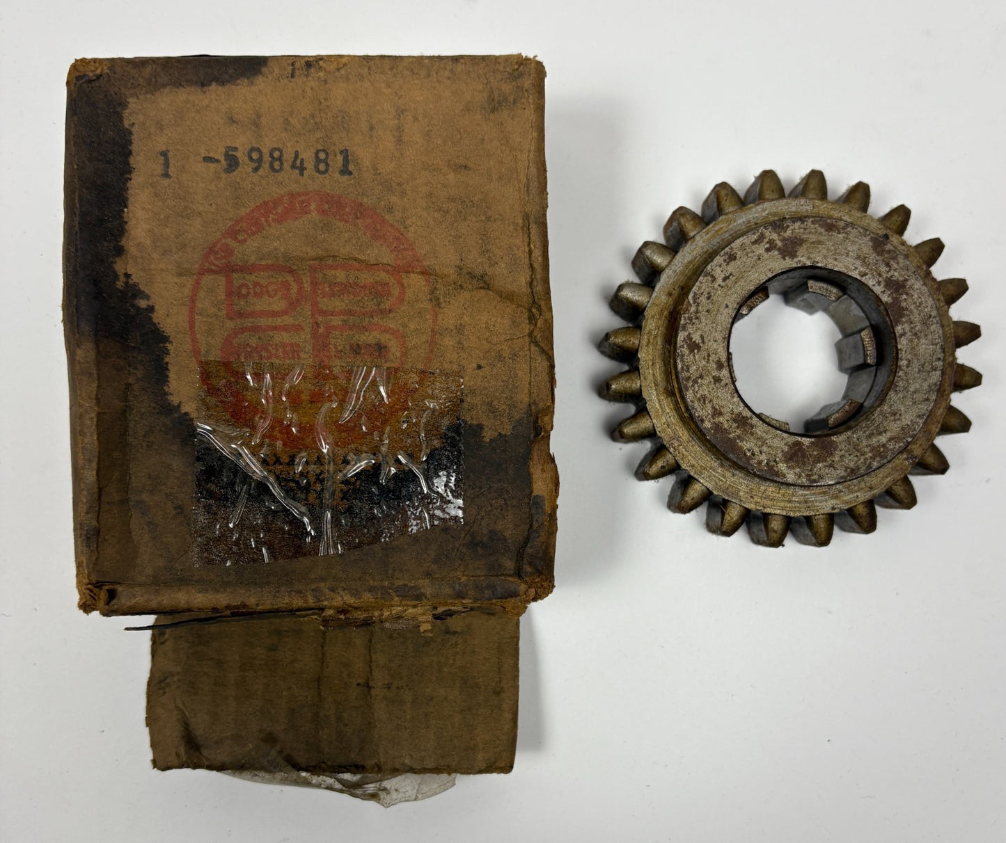 New Old Stock Transmission Third & Direct Gear for 1935-42 Models Mopar #598481