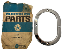 New Old Stock Chrome Floor Gear Shift Cover for 1966-76 Dodge/Plymouth #2660393