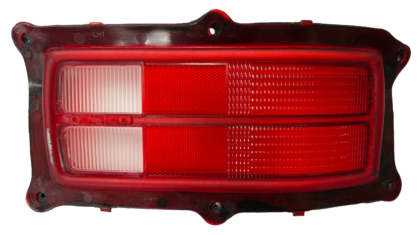 New Old Stock Left Tail Lamp Lens For 1973-76 Plymouth Duster Fastback #3679247