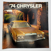 Original 1974 Chrysler Sales Brochure 81-005-7068