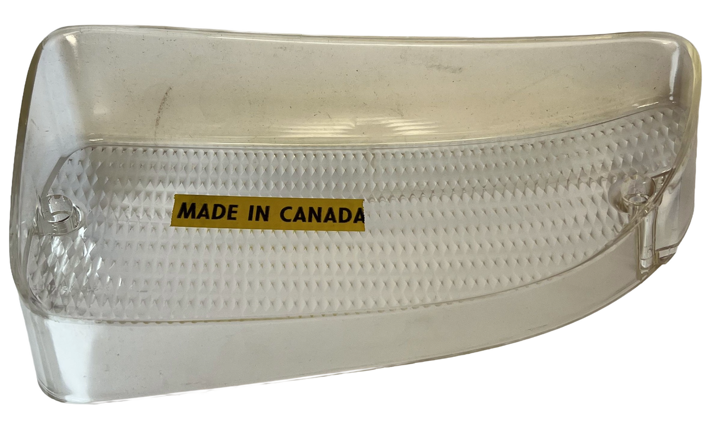 New Old Stock Left Parking & Turn Signal Clear Lamp Lens 1972 Plymouth #3587427